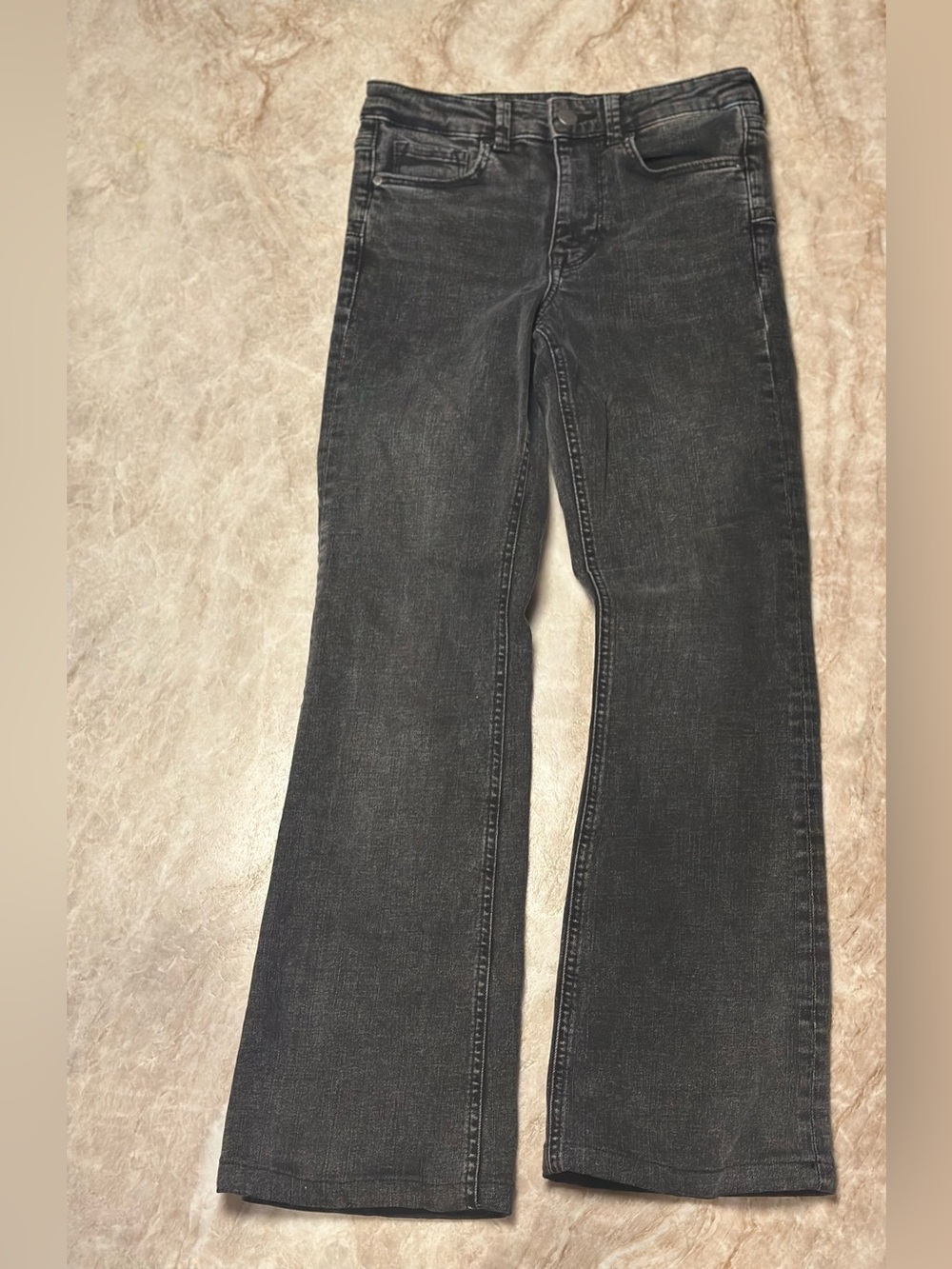 Zara | Faded Black Wash Bootcut Jeans - Size 2